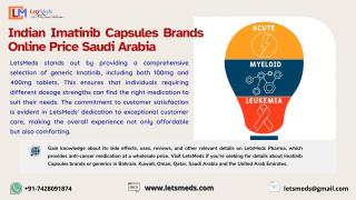 Imatinib Capsules Brands Price Online Wholesale Saudi Arabia UAE - фото