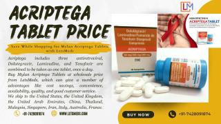 Buy Acriptega Tablet Wholesale Price Online Dolutegravir Lamivudine and Tenofovir Brands Price - фото