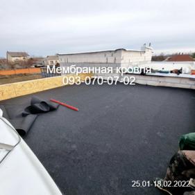 Монтаж и ремонт мембранных крыш - фото