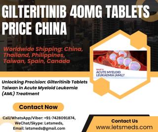 Purchase Gilteritinib 40mg Tablets Online Price Philippines, Malaysia - фото
