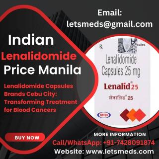 Buy Lenalidomide 25mg Capsules Lowest Cost Metro Manila Philippines - фото