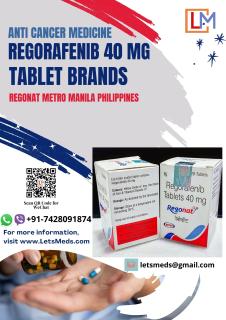 Regonat 40 mg Regorafenib Tablet Brands Online Price Philippines - фото