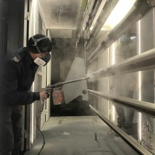 Порошковая покраска, фарбування, піскоструй, диски, метал - фото