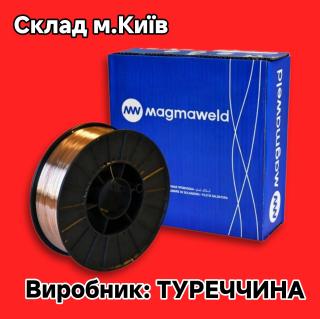 Magmaweld Зварювальний дріт обміднений 0,8мм (5кг) MG-2 Туреччина - фото