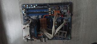 Материнська плата abit IP35 Pro + intel core 2 Duo E8200 - фото