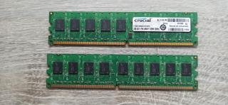 Оперативна пам'ять Crucial 2*2 GB DDR2 667 MHz - фото