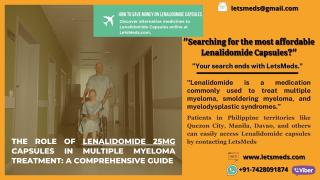 Buy Lenalidomide 25mg Capsules Price Online Philippines - фото