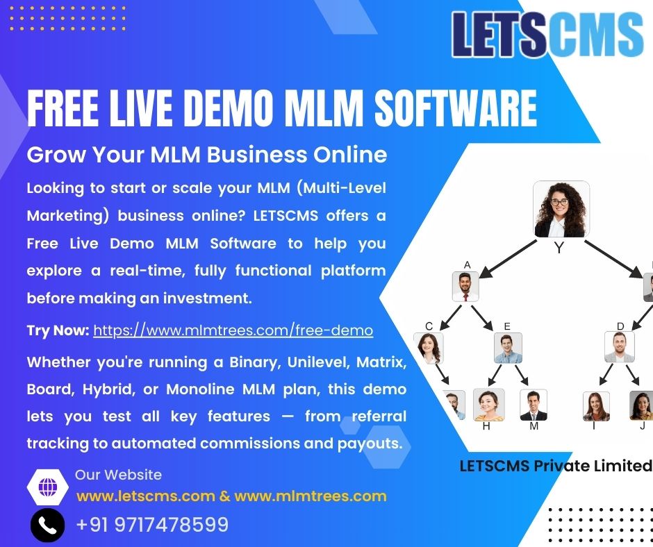 Free Live Demo MLM Software – Grow Your MLM Business Online, фото 1 Free Live Demo MLM Software – Grow Your MLM Business Online, фото 1