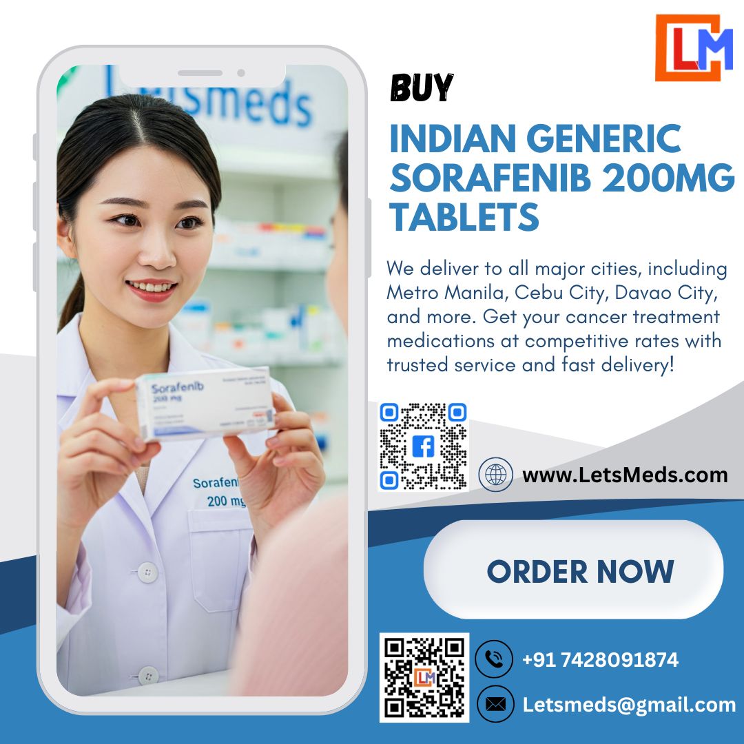 Indian Generic Sorafenib 200 mg Tablets Price in the Philippines, фото 1 Indian Generic Sorafenib 200 mg Tablets Price in the Philippines, фото 1