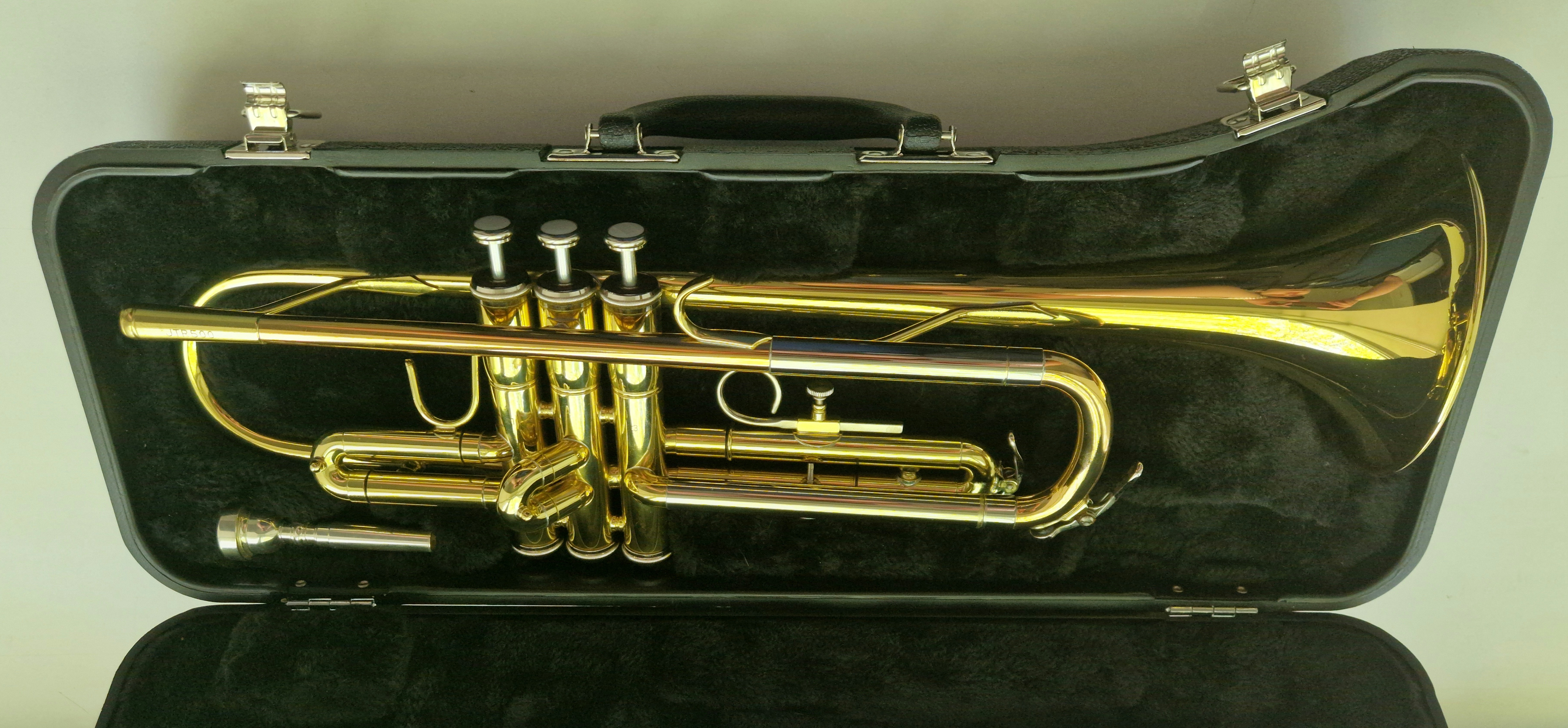 Труба Jupiter JTR-500 з мундштуком 7С, фото 1 Труба Jupiter JTR-500 з мундштуком 7С, фото 1