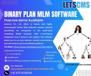 Binary Plan MLM Software & Free Demo Available - фото