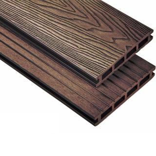 Терасна дошка Polymer Wood Privat 3D 140×2200 мм (Венге) - фото