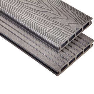 Терасна дошка Polymer Wood Privat 3D 140×2200 мм (Маренго) - фото