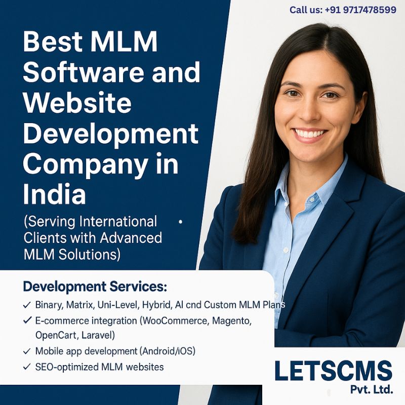 Best MLM Software and Website Development Company in India, фото 1 Best MLM Software and Website Development Company in India, фото 1