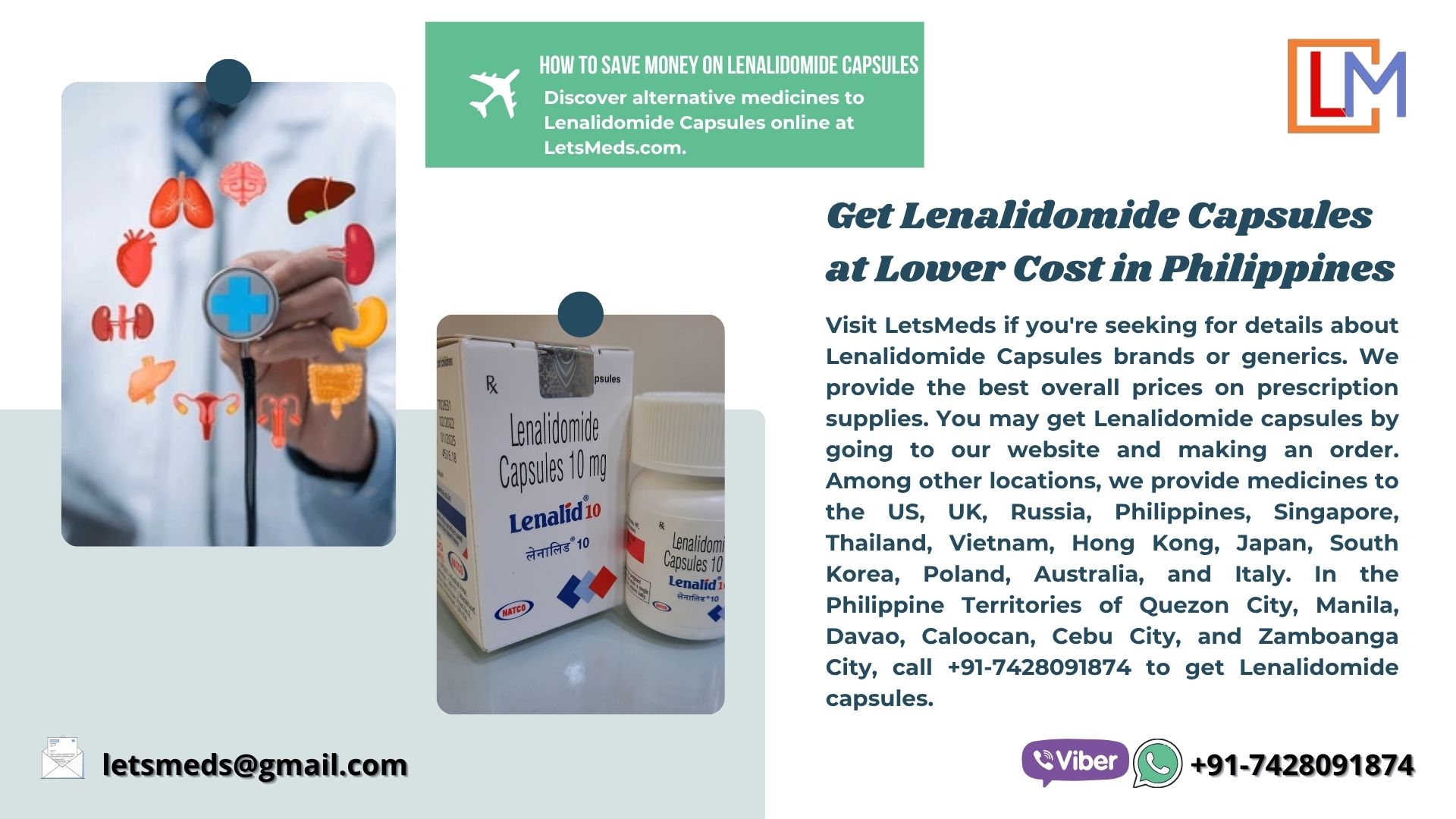 Lenalidomide Capsules Cost Online Metro Manila Philippines, фото 1 Lenalidomide Capsules Cost Online Metro Manila Philippines, фото 1