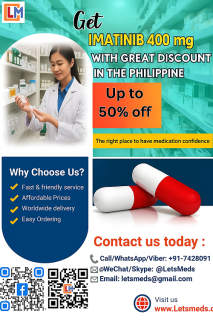 Buy Imatinib 400 mg Price with Great Discount in the Philippines - фото
