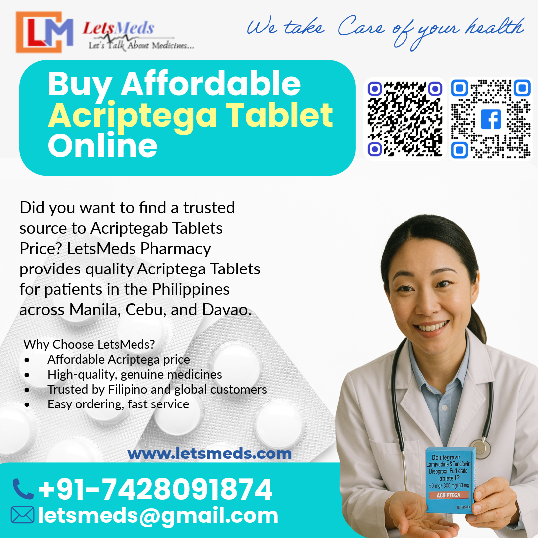 Why Acriptega Is a Popular HIV Medication & Where to Get It Affordable & Quality Medicine?, фото 1 Why Acriptega Is a Popular HIV Medication & Where to Get It Affordable & Quality Medicine?, фото 1