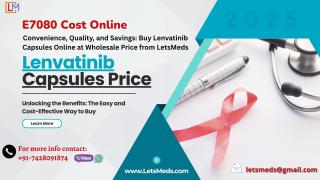 Buy Lenvatinib Capsules Online Wholesale Price Metro Manila Philippines - фото