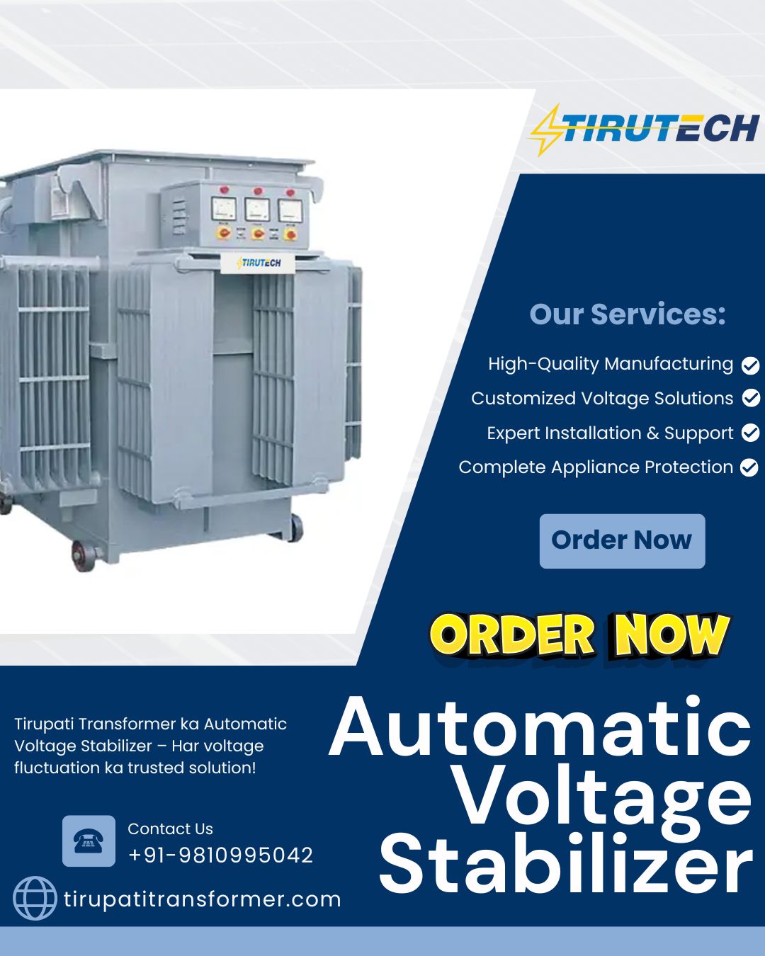 Top Automatic Voltage Stabilizer Manufacturers in Delhi | Servo Voltage Stabilizer Supplier Gujrat, фото 1 Top Automatic Voltage Stabilizer Manufacturers in Delhi | Servo Voltage Stabilizer Supplier Gujrat, фото 1