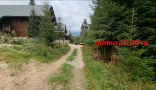 Від власника 0,32га .Під забудову.с.Яблуниця,Ів-Франківська,Буковель,7,7 км - фото