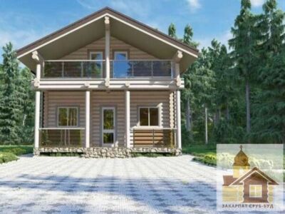 Купити зруб з проектом двоповерхового екобудинку від Закарпат Зруб-Буд, фото 1 Купити зруб з проектом двоповерхового екобудинку від Закарпат Зруб-Буд, фото 1