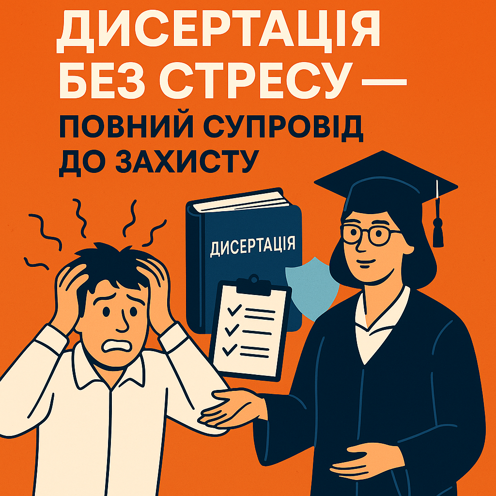Дисертація без стресу - повний супровід до захисту!, фото 1 Дисертація без стресу - повний супровід до захисту!, фото 1
