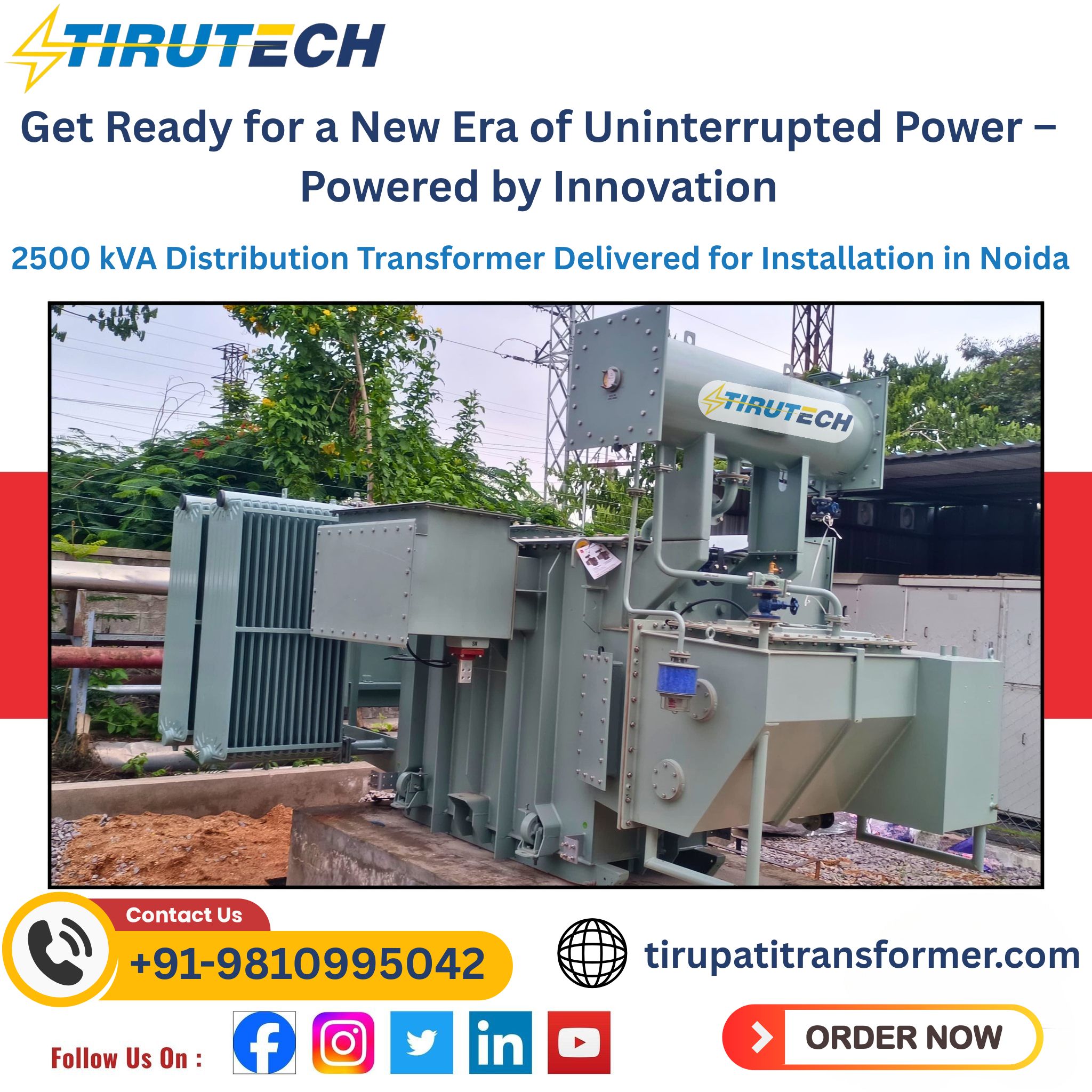 Distribution Transformer Delhi NCR – Power, Oil‑cooled & Dry‑type | Noida, Ghaziabad, Gurugram, Faridabad, фото 1 Distribution Transformer Delhi NCR – Power, Oil‑cooled & Dry‑type | Noida, Ghaziabad, Gurugram, Faridabad, фото 1
