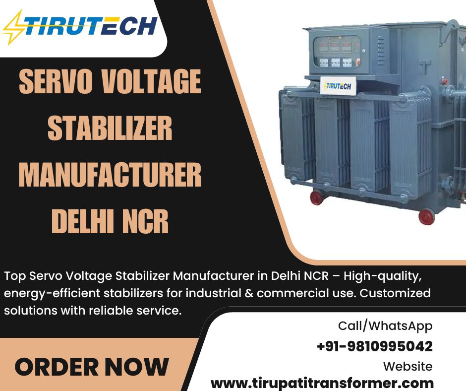 Best Servo Voltage Stabilizer Manufacturer Delhi NCR – Tirupati Transformer, фото 1 Best Servo Voltage Stabilizer Manufacturer Delhi NCR – Tirupati Transformer, фото 1