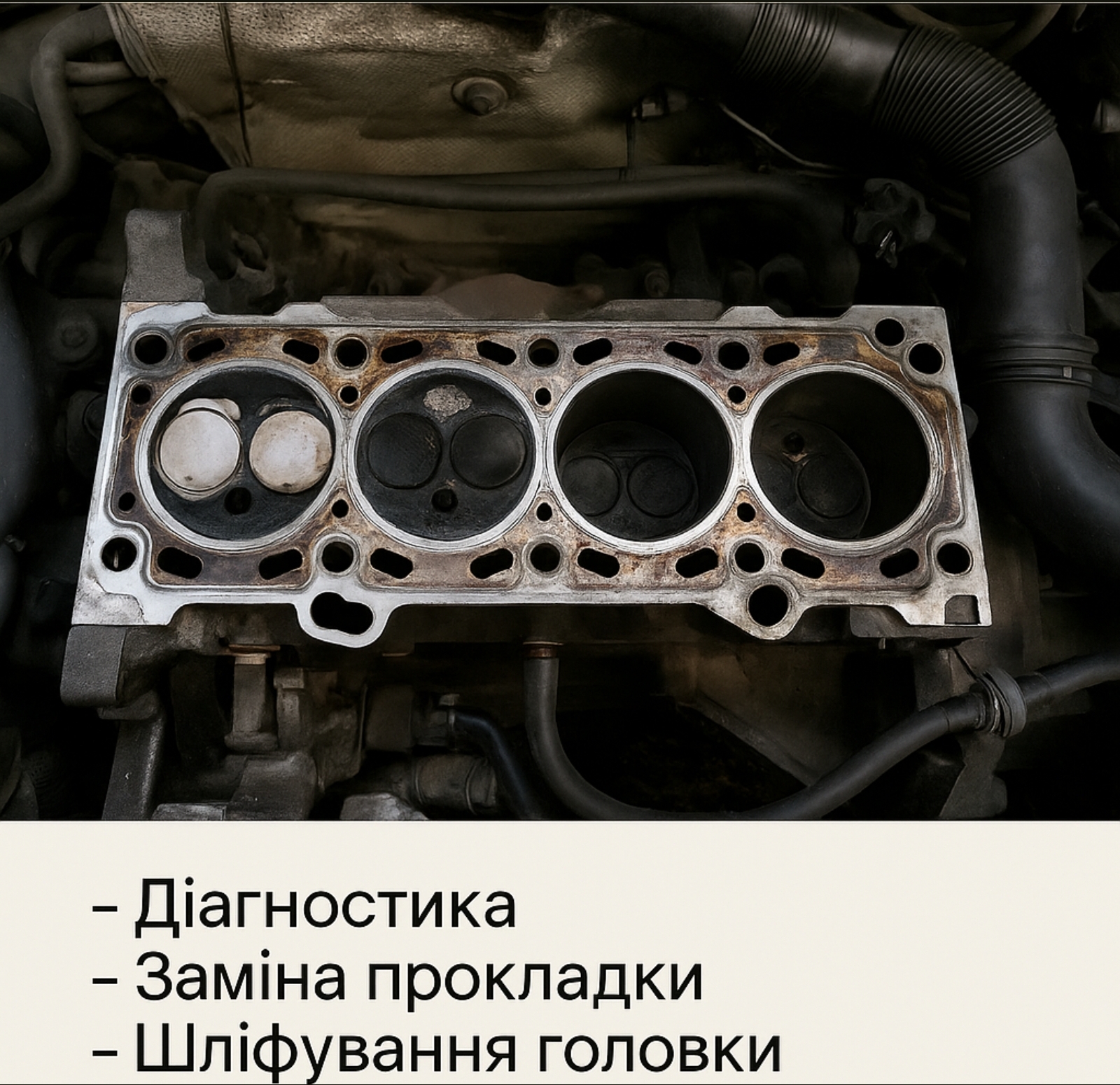 Заміна прокладки ГБЦ у Черкасах, фото 1 Заміна прокладки ГБЦ у Черкасах, фото 1