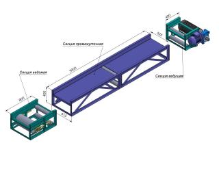 Стрічковий транспортер, посилений 10 м - фото