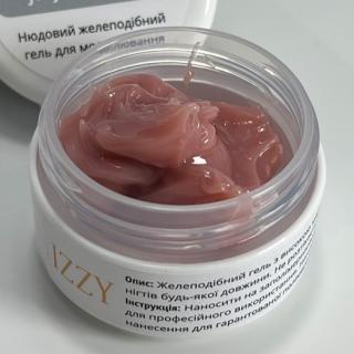 Не тече! Інноваційний Гель-желе Izzy Jelly Builder Gel Skin 20г для моделювання - фото
