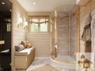 Купити готову баню зі зрубу під ключ - фото