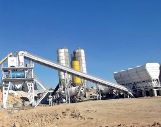 Стаціонарний бетонний завод Polygonmach S 60 (60 м3 / год) - фото
