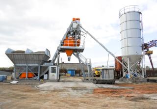Стаціонарний бетонний завод Polygonmach S 30 (30 м3 / год) - фото