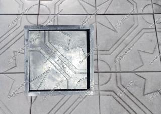 Форми для тротуарної плитки Квадрат Ажурний - фото