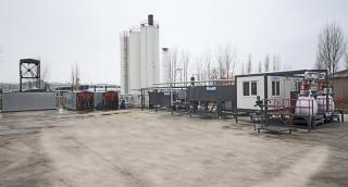 Завод пакування твердого битума в біг бег мішки, OKUR Туреччина - фото