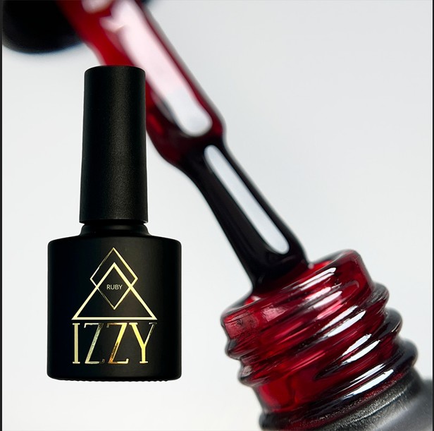 Глибина та Насиченість: Вітражний Червоний Гель-лак Izzy Bloom Ruby 10мл, фото 1 Глибина та Насиченість: Вітражний Червоний Гель-лак Izzy Bloom Ruby 10мл, фото 1