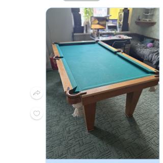 більярдний стіл - фото