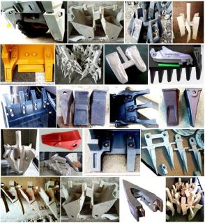 Зуб, коронка, адаптер ковша екскаватора, відвала бульдозера виготовляємо з литого метал - фото