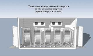 Шокова заморозка ( Установка під ключ) Хлібо булочних виробів - фото