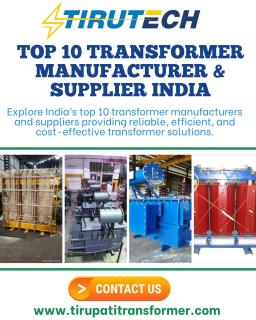 Top 10 Transformer Manufacturer & Supplier India - фото