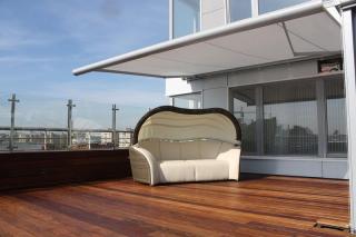 Маркізи, перголи, вуличні парасольки, скління, воротні системи - фото