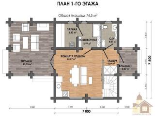 Проекти дерев'яних будинків ціна – «Гуцульська Варта» - фото