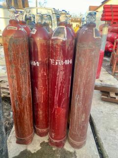 Гелій в балонах 40л, 10л, 5л. - фото