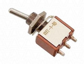 Тумблер, переключатель П1Т-1-1В - фото