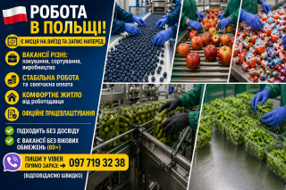 Запрошуємо до роботи в Польщі, офіційне трудоустройство - фото