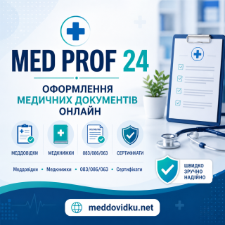 МедПроф 24 — сервіс оформлення медичних документів - фото