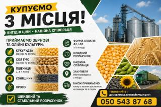 Закупівля зернових та олійних культур — розрахунок за фактом - фото