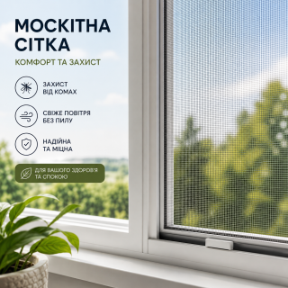 Москітні сітки за 1 день - фото
