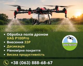 Внесення ЗЗР агродронами